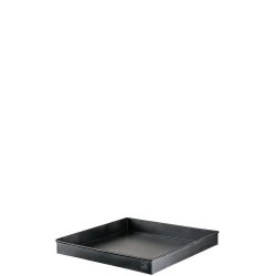 Sort Maxi Firkantet Bundbakke (t. Rattankurv)