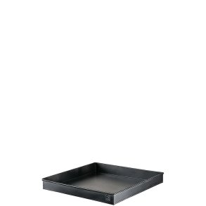 Sort Maxi Firkantet Bundbakke (t. Rattankurv)