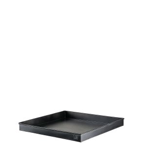 Sort Mega Firkantet Bundbakke (t. Rattankurv)