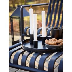 Sort Mini Rund Dekobakke