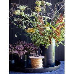 Sort Maxi Rund Dekobakke