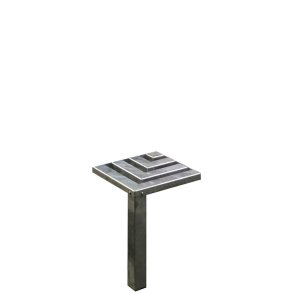 Galvaniseret Hjrnebnk 35 - Hjrne/Ekstra Sektion (Ben: 6 x 6 cm)