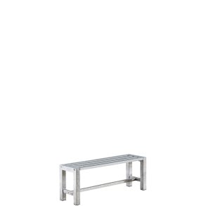 Galvaniseret Havebnk 115 - 1 Sektion (Ben: 4 x 4 cm)