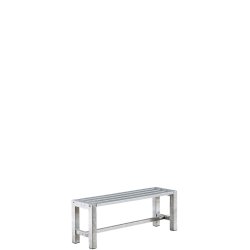 Galvaniseret Havebnk 115 - 1 Sektion (Ben: 6 x 6 cm)