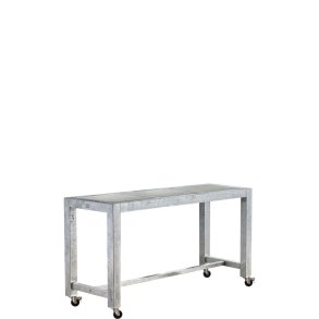 Galv. Barbord 3 Fliser (50 x 50 cm) - Bordben: 8 x 8 cm