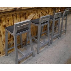 Galvaniseret Barstol