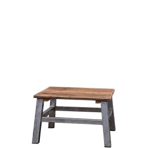 Galvaniseret Loungebord m. flise af genbrugstr