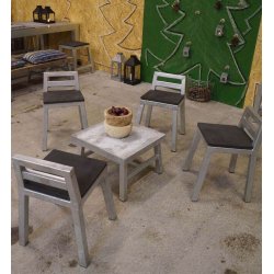 Hynde t. Barstol/Taburet m. rygln