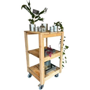 Rullereol m. hjul (60x60x119)