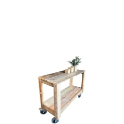 Rullebord m. hjul (102x40x75)