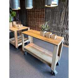 Rullebord m. hjul (102x40x75)