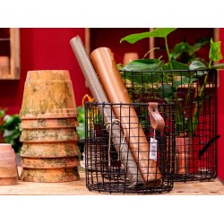 Sort Rund Trdkurv (st m. 2 stk. / 2 str.)