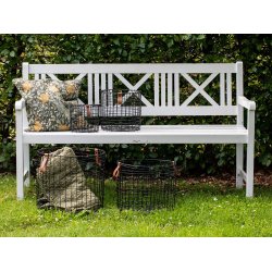 Sort Rund Trdkurv (st m. 4 stk. / 4 str.)