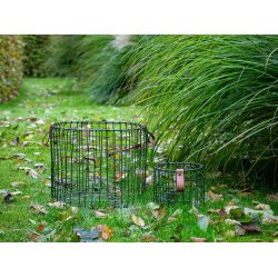 Olivengrn Rund Trdkurv (st m. 4 stk. / 4 str.)