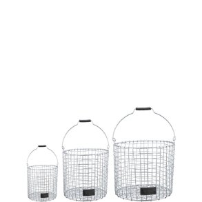 Rund Trdkurv m. stort hndtag (st m. 3 stk. / 3 str.)