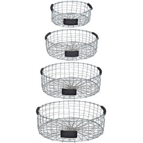 Rund Trdbakke (st m. 4 stk. / 4 str.)