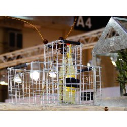 Firkantet Trdkurv/Trdbakke (st m. 7 stk. / 5 str.)