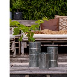Galv. Vase (st m. 3 stk. / 3 str.)