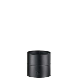 Sort Urtepotte (st m. 6 stk. / 5 str.)