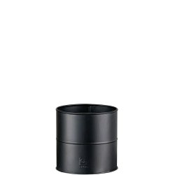 Sort Urtepotte (st m. 6 stk. / 5 str.)