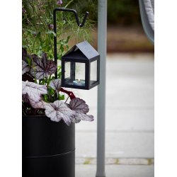 Sort Blomsterspand (st m. 3 stk. / 3 str.)