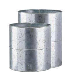 Galv. Blomsterspand (st m. 2 stk. / 2 str.)