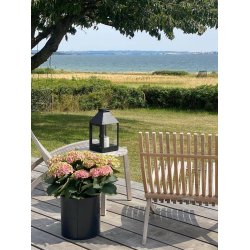 Sort Blomsterspand (st m. 2 stk. / 2 str.)