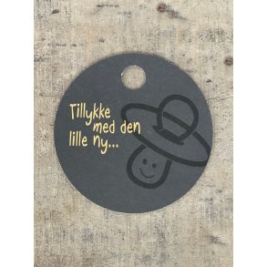 Sort/Hvid Kort - Den Lille Ny (pakke m. 20 stk.)