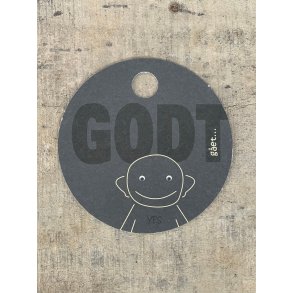 Sort/Hvid Kort - Godt get (pakke m. 20 stk.)