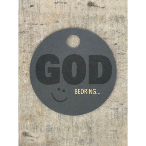 Sort/Hvid Kort - God Bedring (pakke m. 20 stk.)