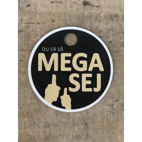 Sort/Hvid Kort - Mega sej (pakke m. 20 stk.)