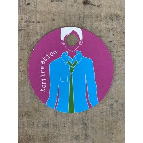 Farve Kort - Konfi Boy (pakke m. 20 stk.)