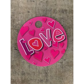 Farve Kort - Love (pakke m. 20 stk.)
