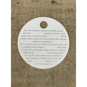 Hvid/Slv Kort - Tillykke tekst (pakke m. 20 stk.)